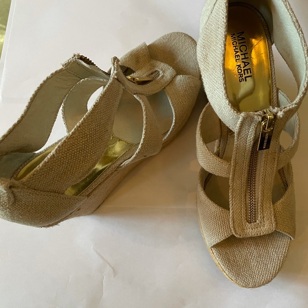 MICHAEL Michael KorsEspadrille Wedge Sandals